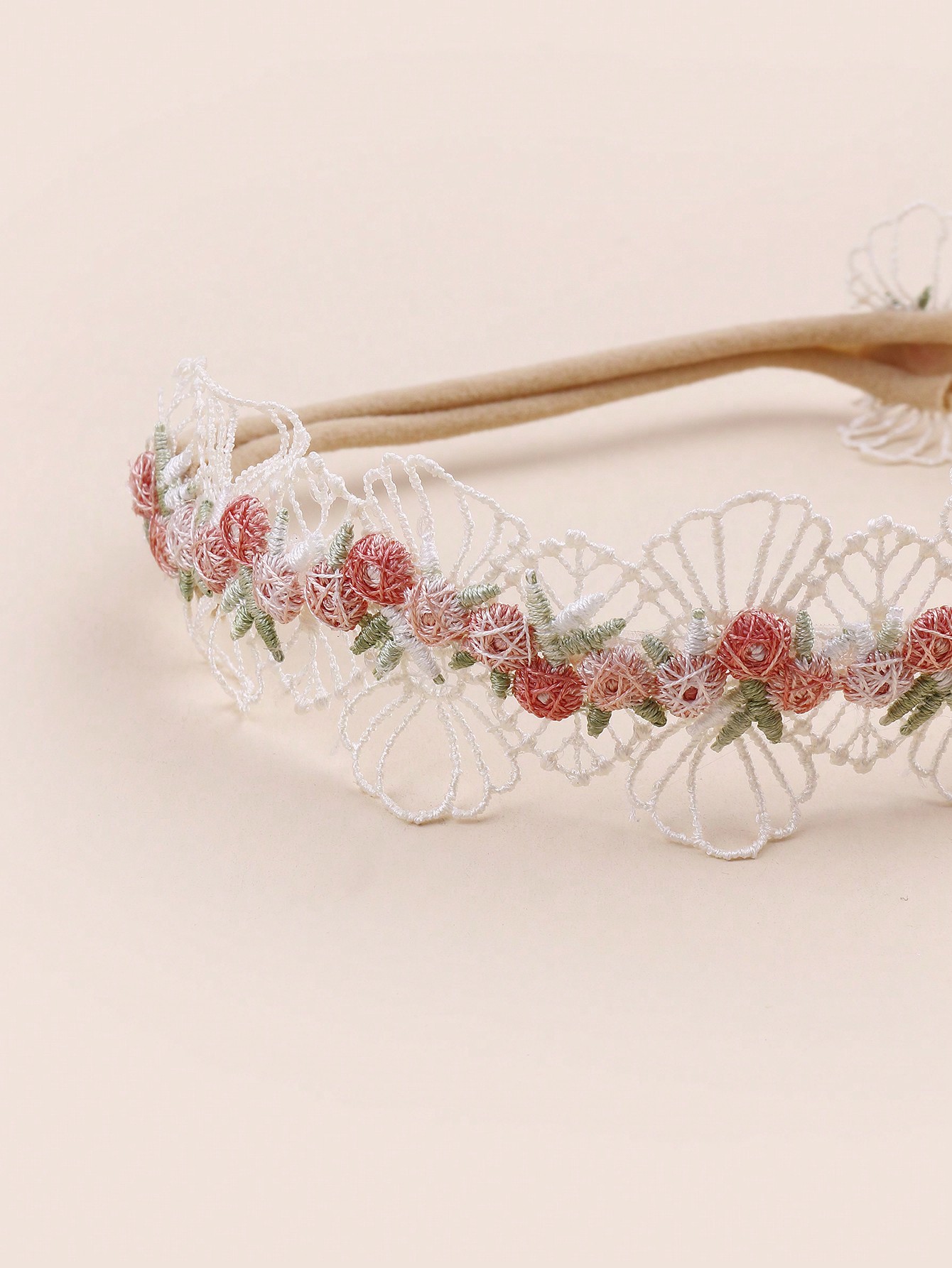 Tiara Foral para bebe 2 Tiara Foral para bebe - Imagen 2