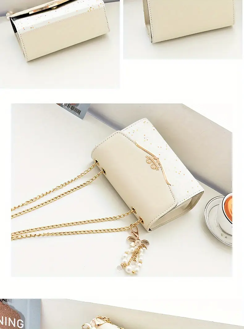 Clutch Plateado de Fiesta - Elegancia Compacta 3 Clutch Plateado de Fiesta - Elegancia Compacta - Imagen 3