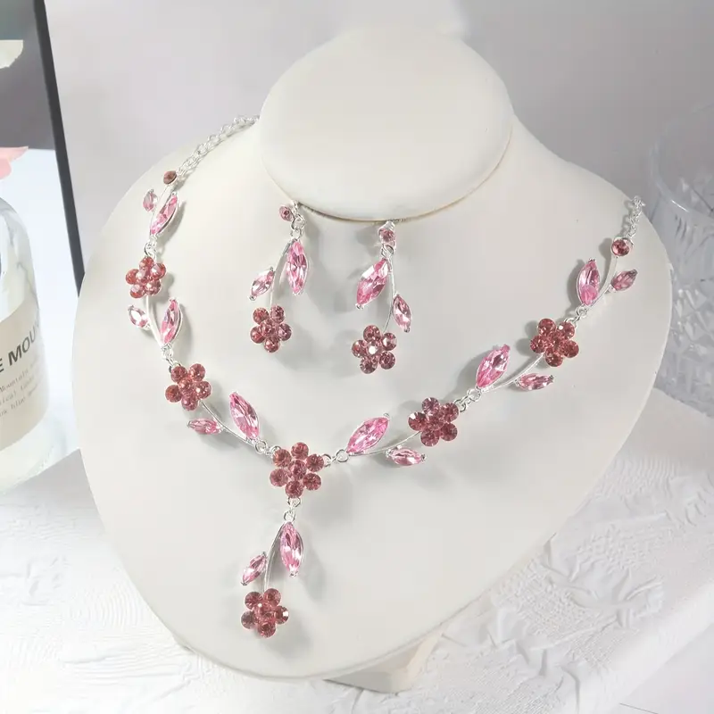 Conjunto de Joyeria Flores 1 Conjunto de Joyeria Flores