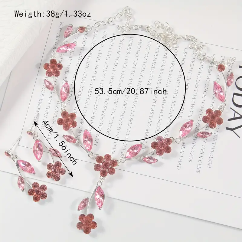 Conjunto de Joyeria Flores 3 Conjunto de Joyeria Flores - Imagen 3